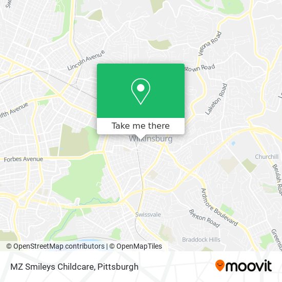 MZ Smileys Childcare map