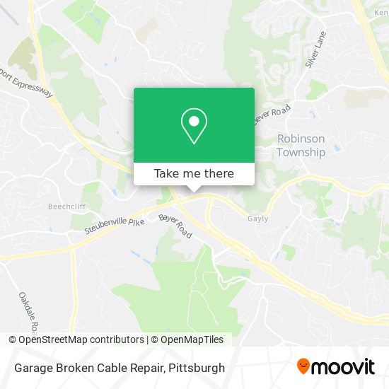 Garage Broken Cable Repair map