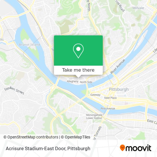 Parking & Directions - Acrisure Stadium in Pittsburgh, PA