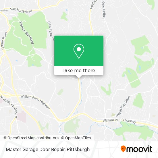 Mapa de Master Garage Door Repair
