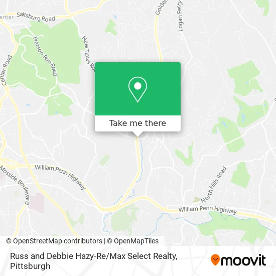 Russ and Debbie Hazy-Re / Max Select Realty map