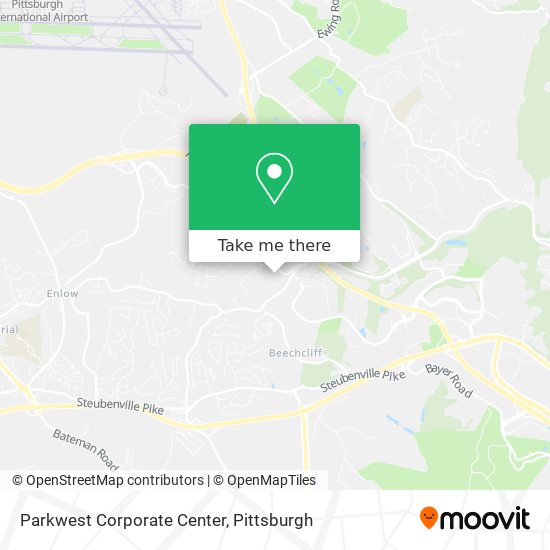 Parkwest Corporate Center map