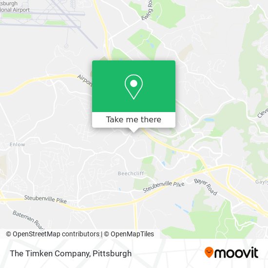 The Timken Company map