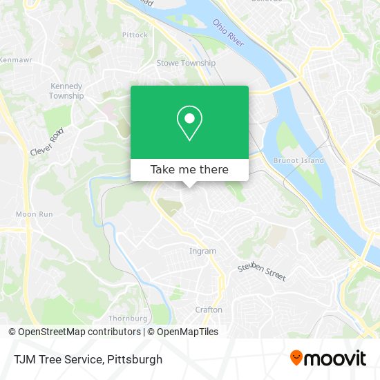 TJM Tree Service map