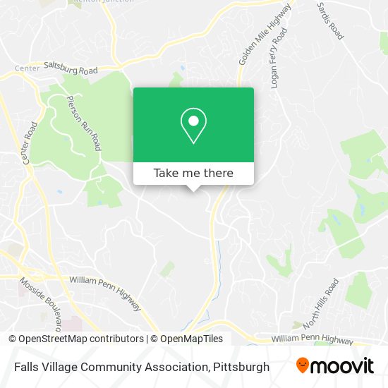 Mapa de Falls Village Community Association