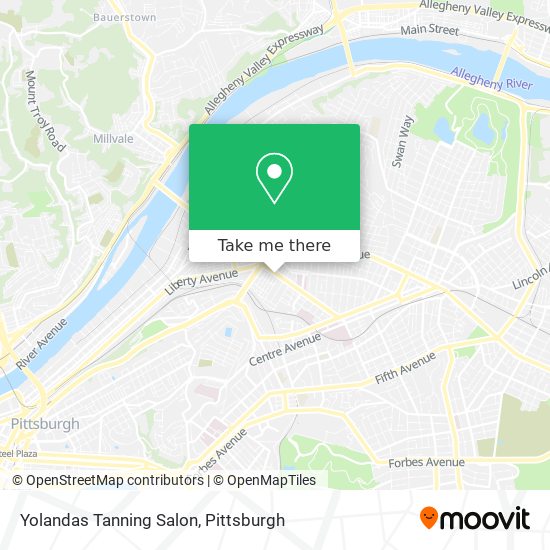 Yolandas Tanning Salon map