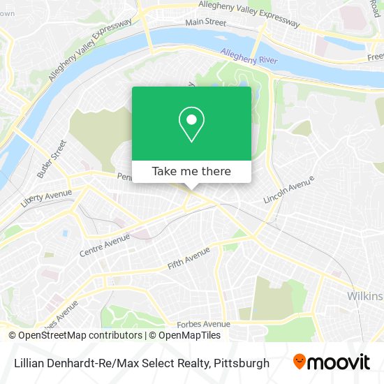 Lillian Denhardt-Re / Max Select Realty map