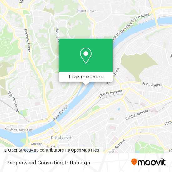 Pepperweed Consulting map