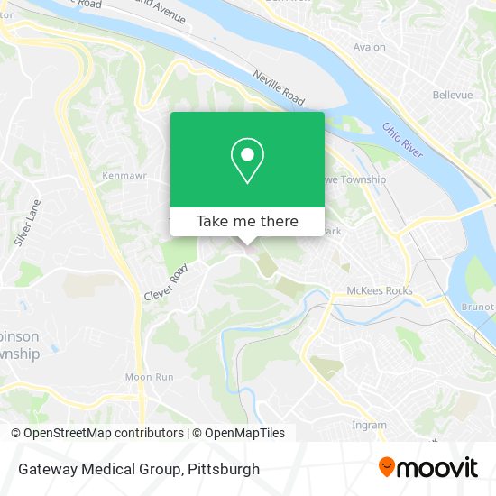 Mapa de Gateway Medical Group