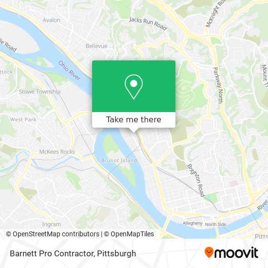 Barnett Pro Contractor map