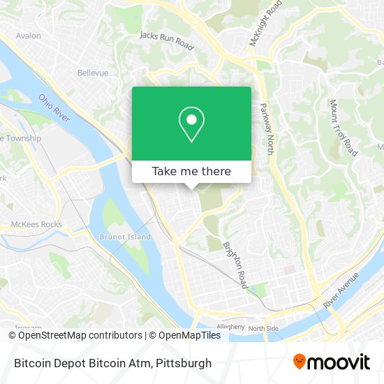 Bitcoin Depot Bitcoin Atm map