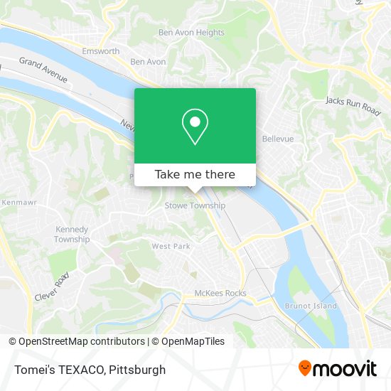 Tomei's TEXACO map