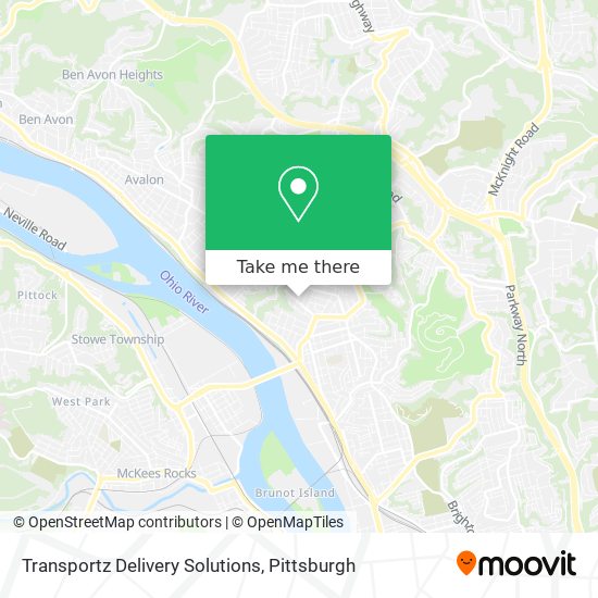 Transportz Delivery Solutions map