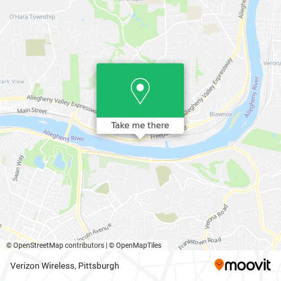 Verizon Wireless map