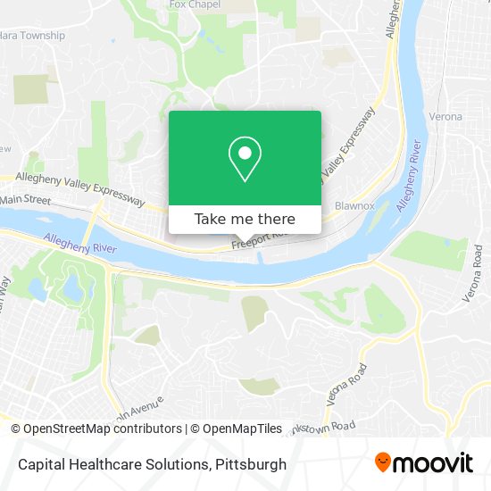 Capital Healthcare Solutions map