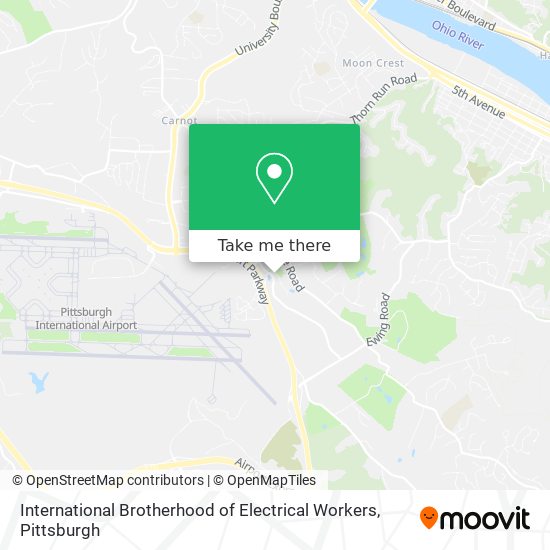 International Brotherhood of Electrical Workers map