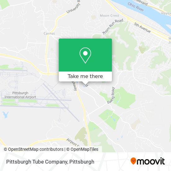 Mapa de Pittsburgh Tube Company