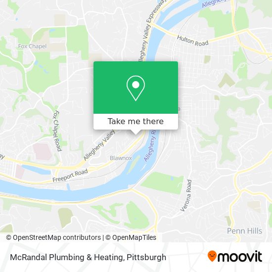 McRandal Plumbing & Heating map