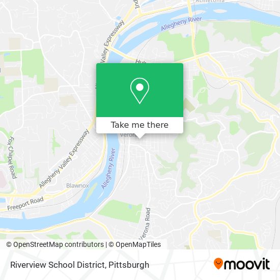 Riverview School District map