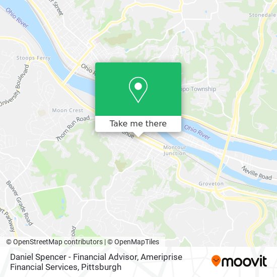 Mapa de Daniel Spencer - Financial Advisor, Ameriprise Financial Services