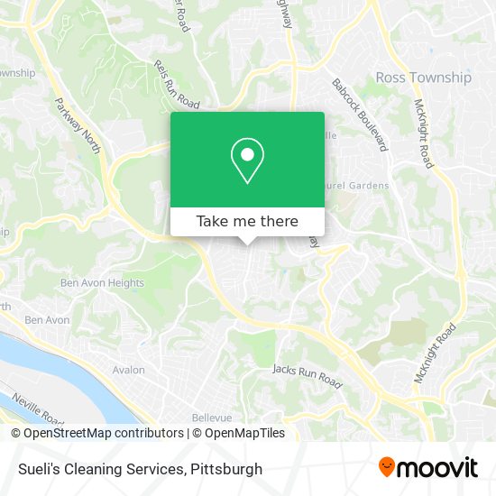 Sueli's Cleaning Services map