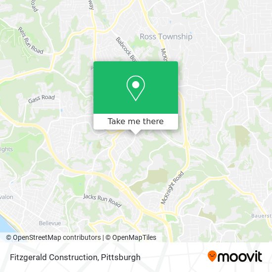 Fitzgerald Construction map