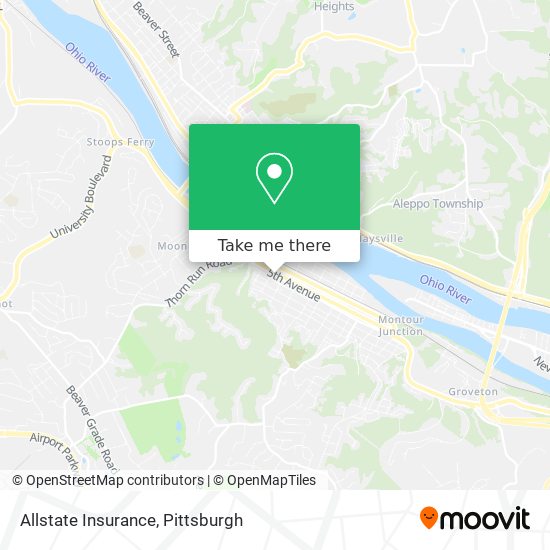 Allstate Insurance map