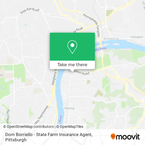 Dom Borriello - State Farm Insurance Agent map
