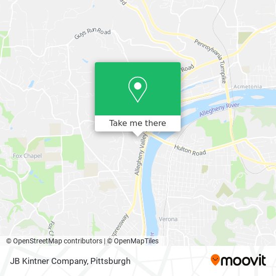 Mapa de JB Kintner Company