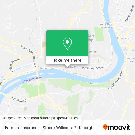 Mapa de Farmers Insurance - Stacey Williams