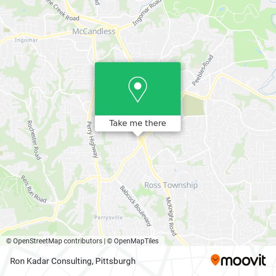 Ron Kadar Consulting map