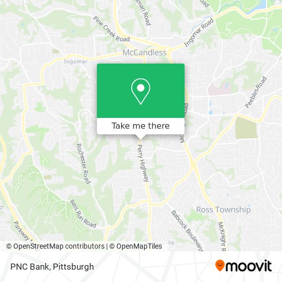 PNC Bank map