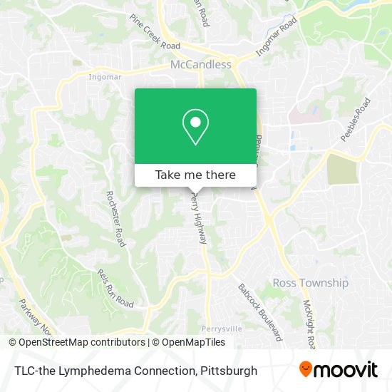 TLC-the Lymphedema Connection map