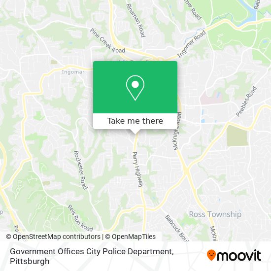 Government Offices City Police Department map