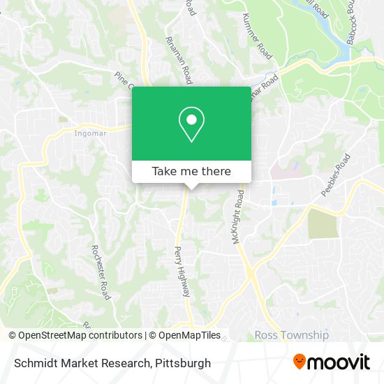Schmidt Market Research map