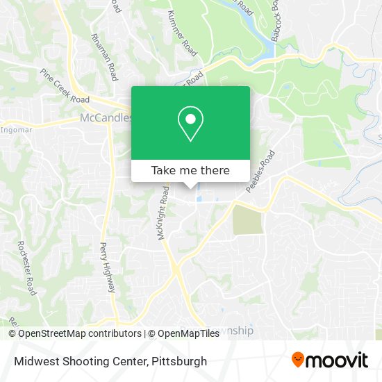 Mapa de Midwest Shooting Center