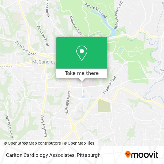 Mapa de Carlton Cardiology Associates
