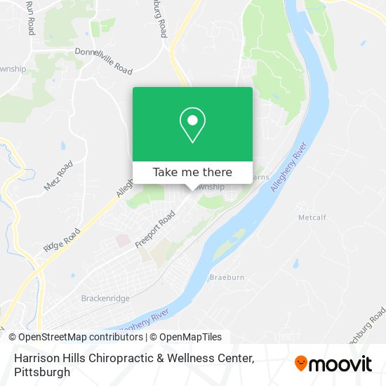 Mapa de Harrison Hills Chiropractic & Wellness Center