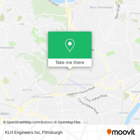 Mapa de KLH Engineers Inc