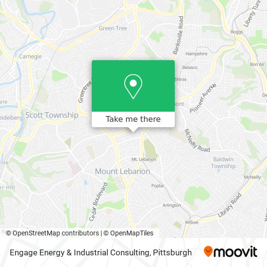 Engage Energy & Industrial Consulting map