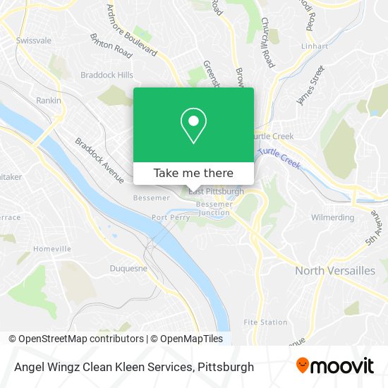 Angel Wingz Clean Kleen Services map