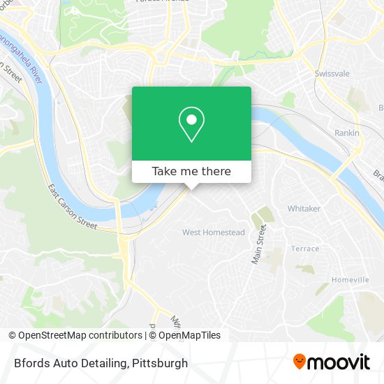 Bfords Auto Detailing map