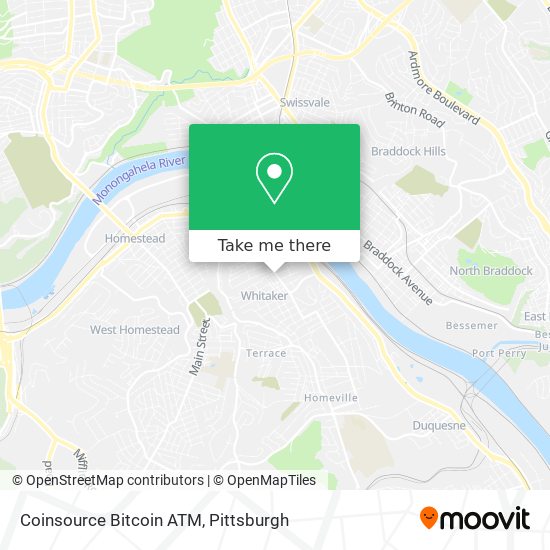 Mapa de Coinsource Bitcoin ATM