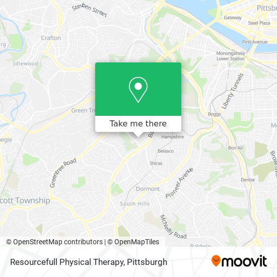 Resourcefull Physical Therapy map