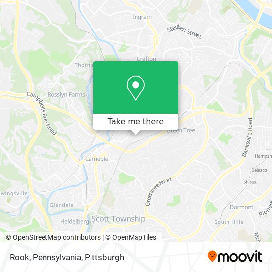 Rook, Pennsylvania map