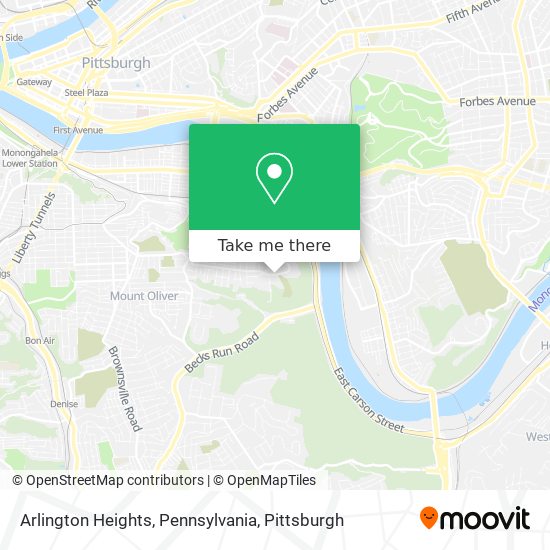 Arlington Heights, Pennsylvania map