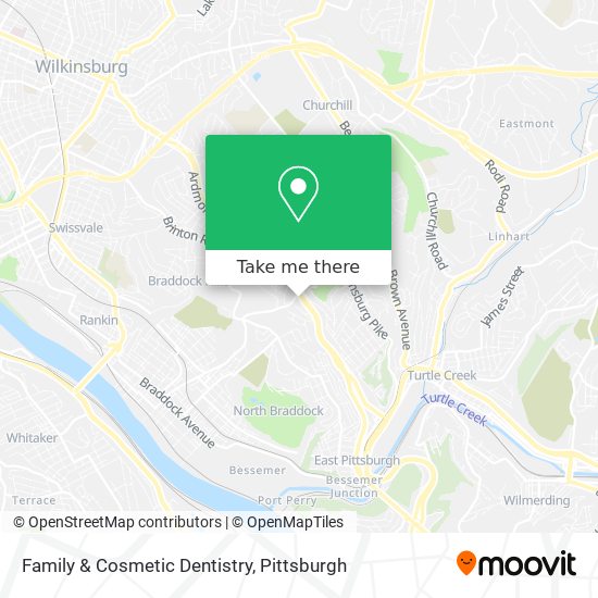 Mapa de Family & Cosmetic Dentistry