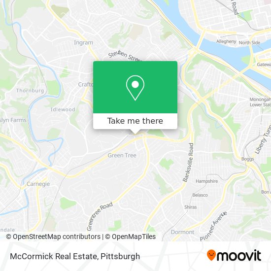 McCormick Real Estate map