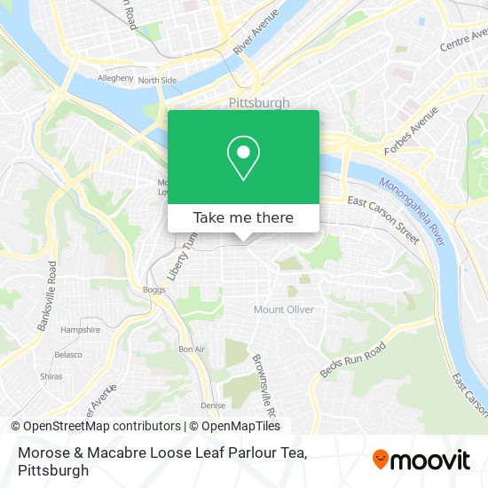Morose & Macabre Loose Leaf Parlour Tea map