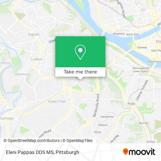 Eleni Pappas DDS MS map